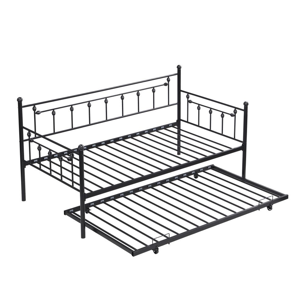 Daybed with trundle BLACK