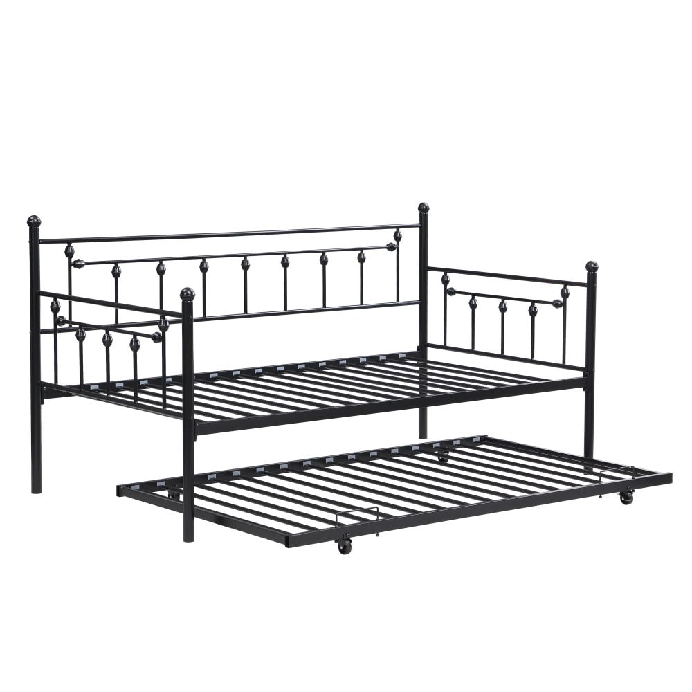 Daybed with trundle BLACK