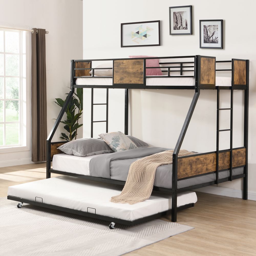 Daybed with trundle BLACK